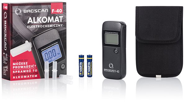 EAN 5907437062869 - BACscan F-40 control de alcohol 0 - 4% 1% Gris imagen 3