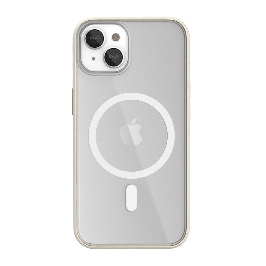 EAN 4260750592675 - Woodcessories CLEAR CASE MAGSAFE funda para teléfono móvil 15,5 cm (6.1") Beige, Transparente imagen 1