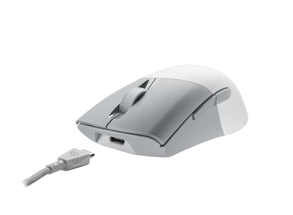 Asus Rog Keris Aimpoint Ratón Mano Derecha Rf Wireless + Bluetooth + Usb Type-C Óptico 36000 Dpi