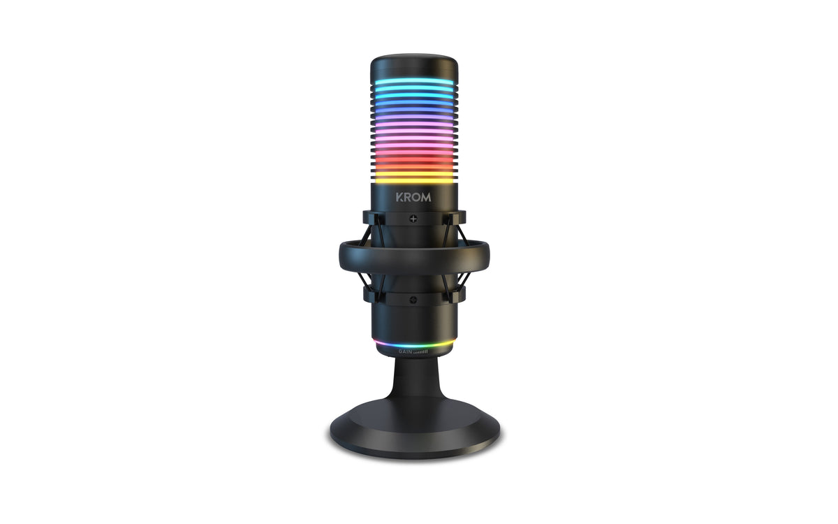 EAN 8436587976698 - Krom Kaze PRO | Kit micrófono streaming RGB Negro Micrófono para crear podcasts imagen 3