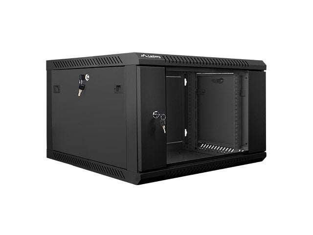 EAN 5901969403077 - Lanberg WF01-6606-10B armario rack 6U Bastidor de pared Negro imagen 3