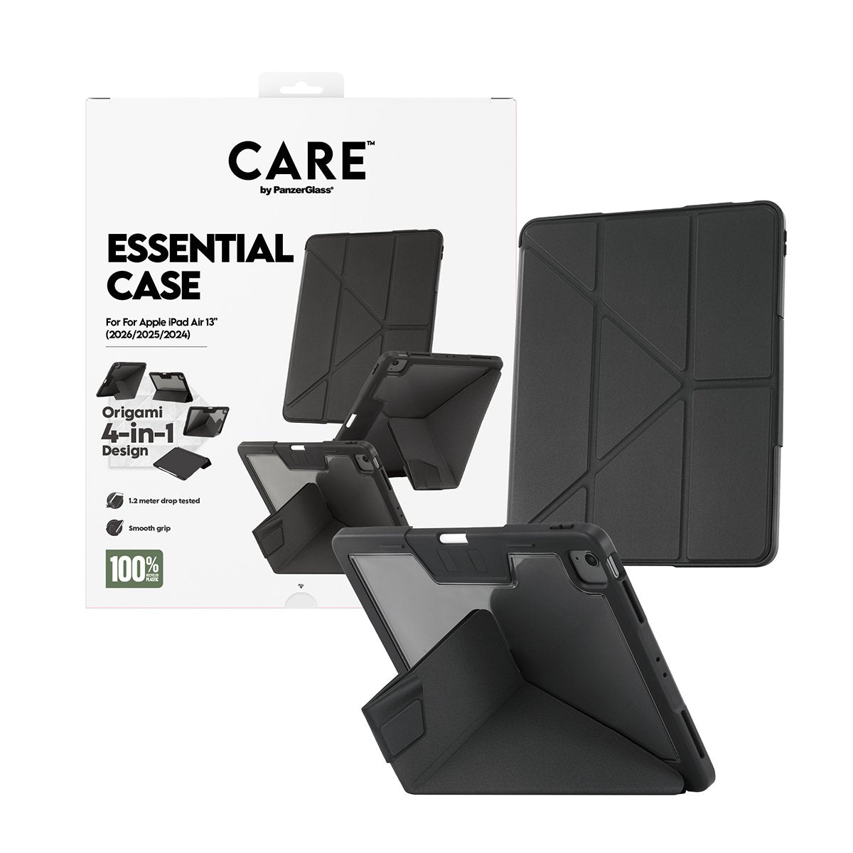EAN 5715685030741 - PanzerGlass CARE™ by ®™ by Essential Case Black iPad Air 13" (2024-2026) funda para teléfono móvil Negro imagen 5