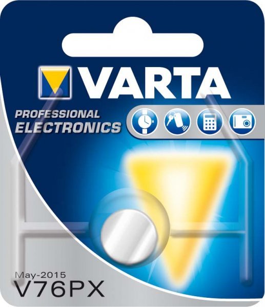 Pila Varta V76 Px 1.55v Blister 1 Uni Px/Sr44 04075 101 401