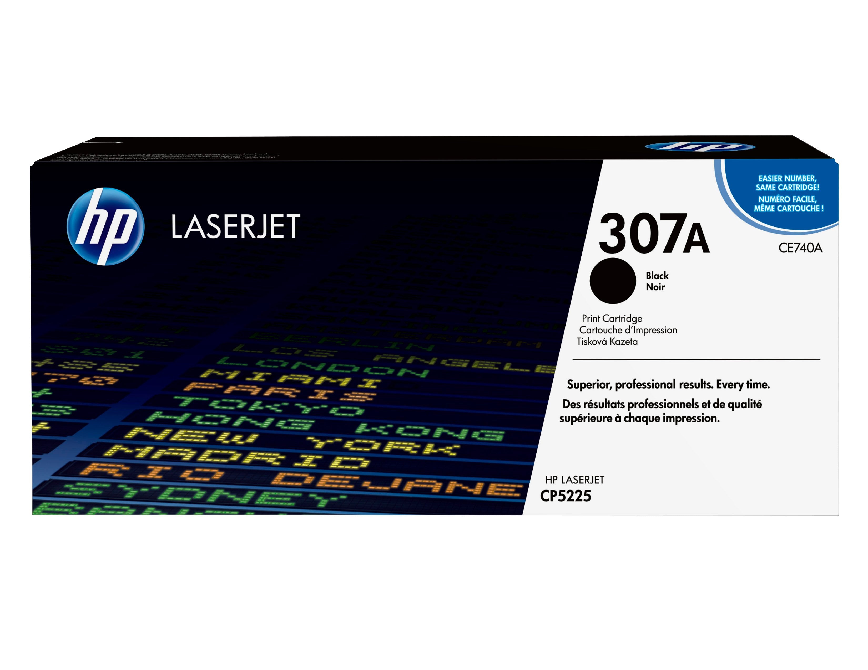 EAN 0884420306184 - HP 307A Black Original LaserJet Toner Cartridge cartucho de tóner 1 pieza(s) imagen 1