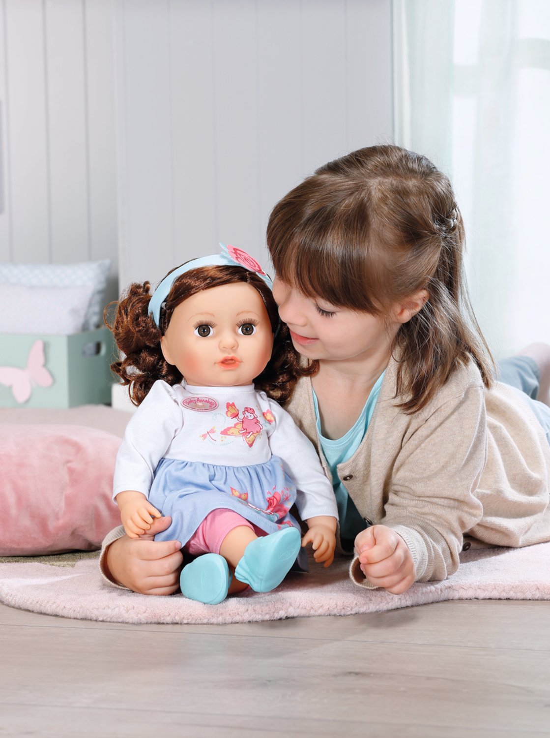 Muñeca Zapf Creation Baby Annabell® Sophia 43cm Brünett, Puppe 707234