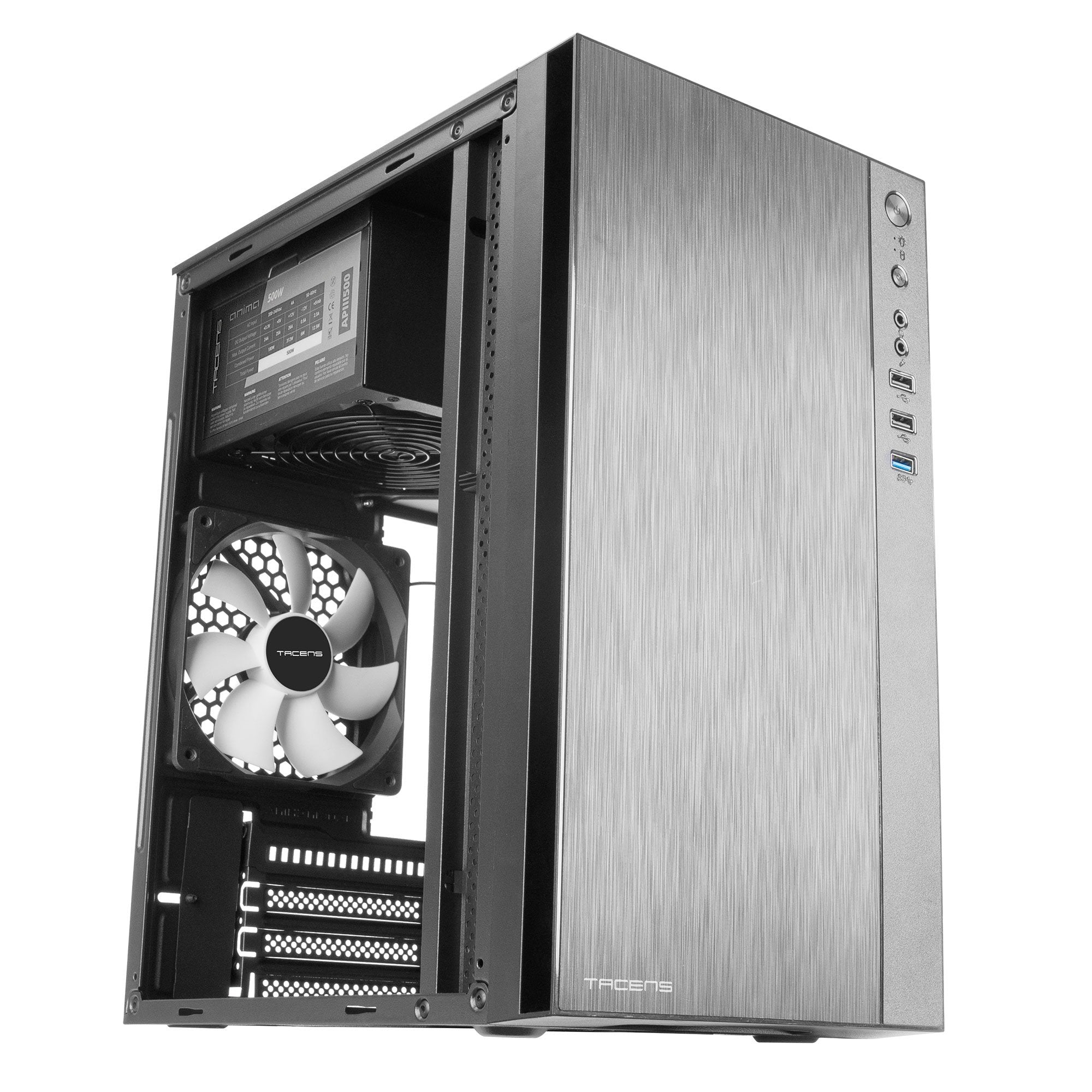 Caja Minitorre Anima Acx500 Con Fuente 500w