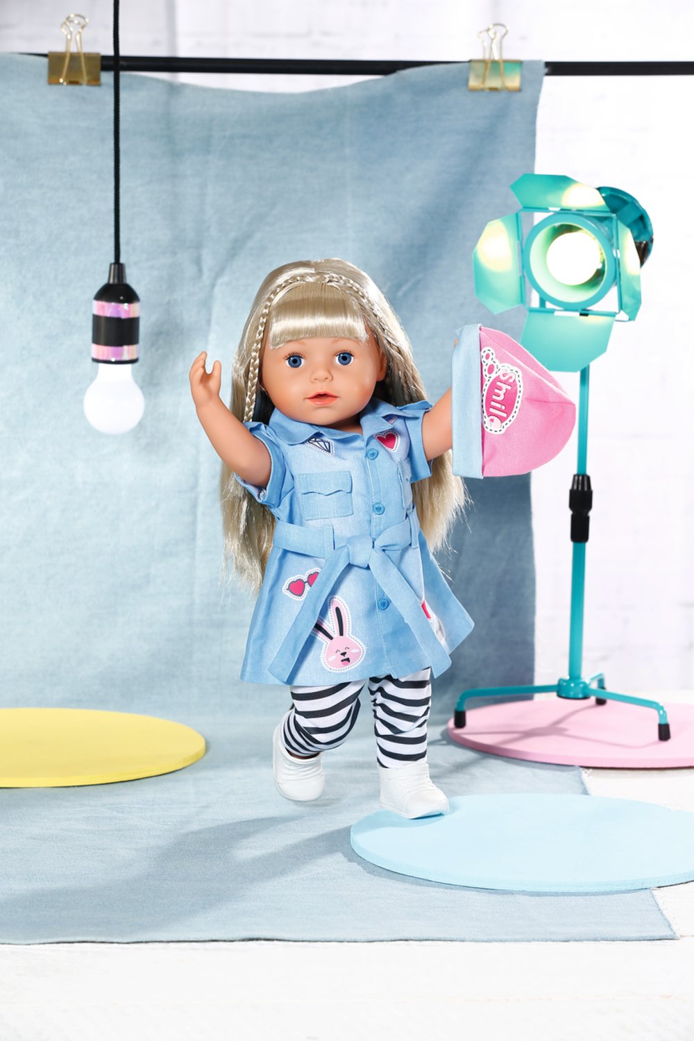 Accesorios Para Muñecas Zapf Creation Baby Born® Deluxe Jeans Dress 43cm, 832585