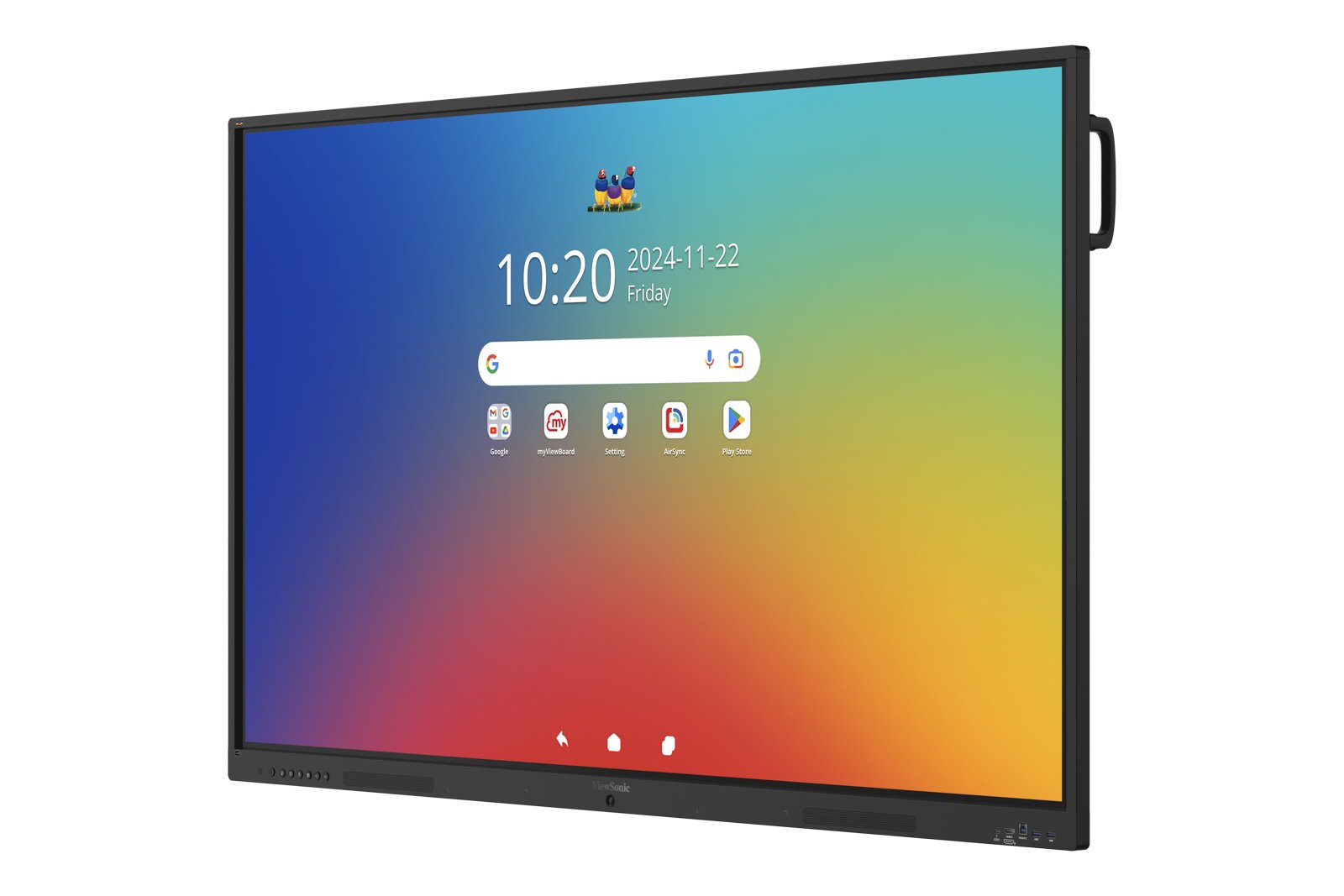 Viewboard 35 Serie Touchscreen 75inch Uhd, Android 16 Edla, Ir 450 Nits, 2x20w,  2x Usb-C 8/128gb, 8-Core Cpu
