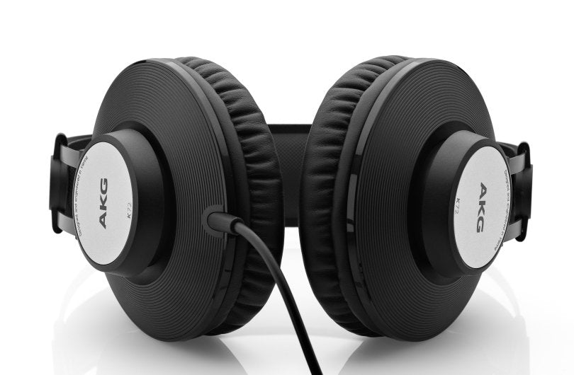 Auriculares Akg K72  Alámbrico  Negro, Blanco