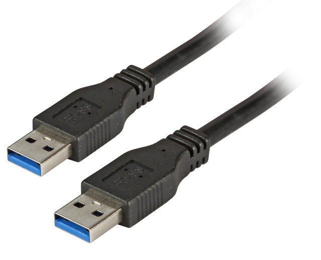 Efb Usb3.0 Anschlusscable A-A St.-St. 5,0m Schwarz Classic