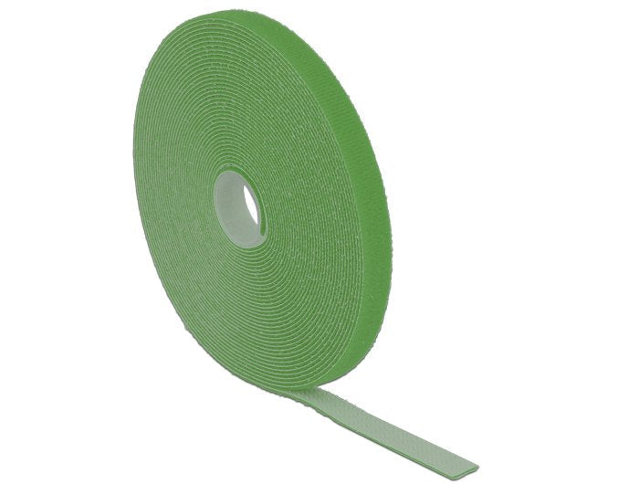 Delock 18728 Cinta Velcro En Rollo La 10 M X An 13 Mm Verde