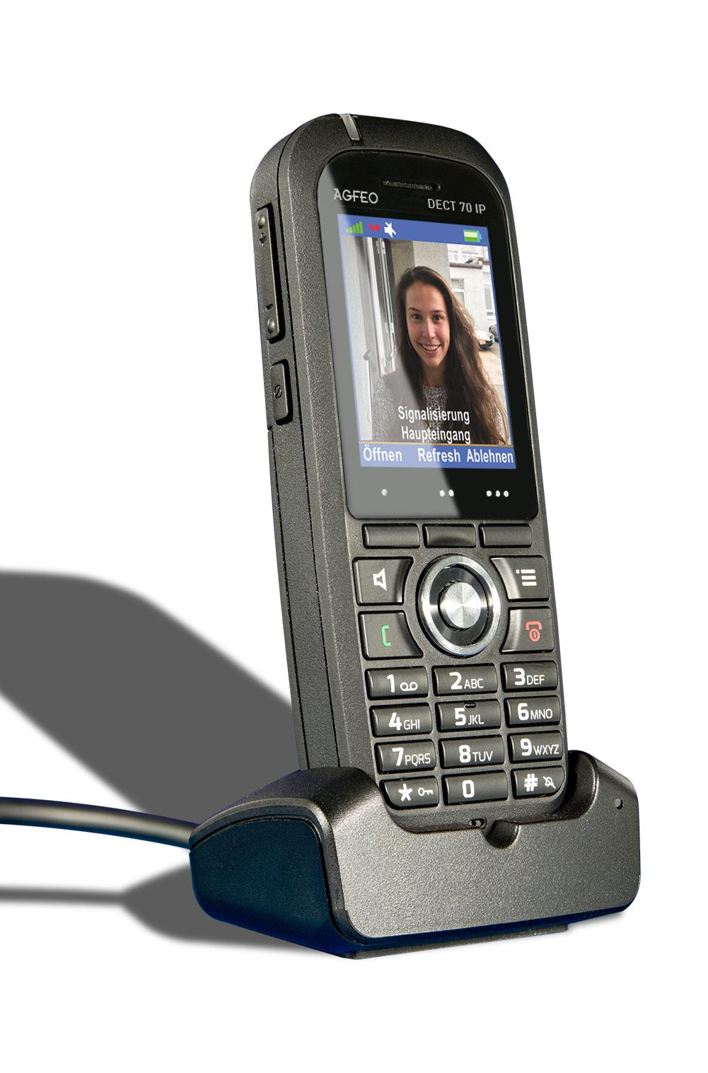 Agfeo Dect 70 Ip Teléfono Ip Negro Tft