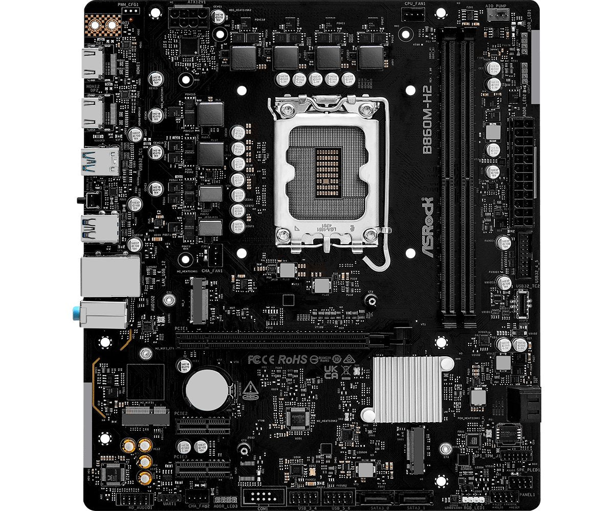 EAN 4711581490437 - Asrock B860M-H2 Intel B860 LGA 1851 (Socket V1) micro ATX imagen 2