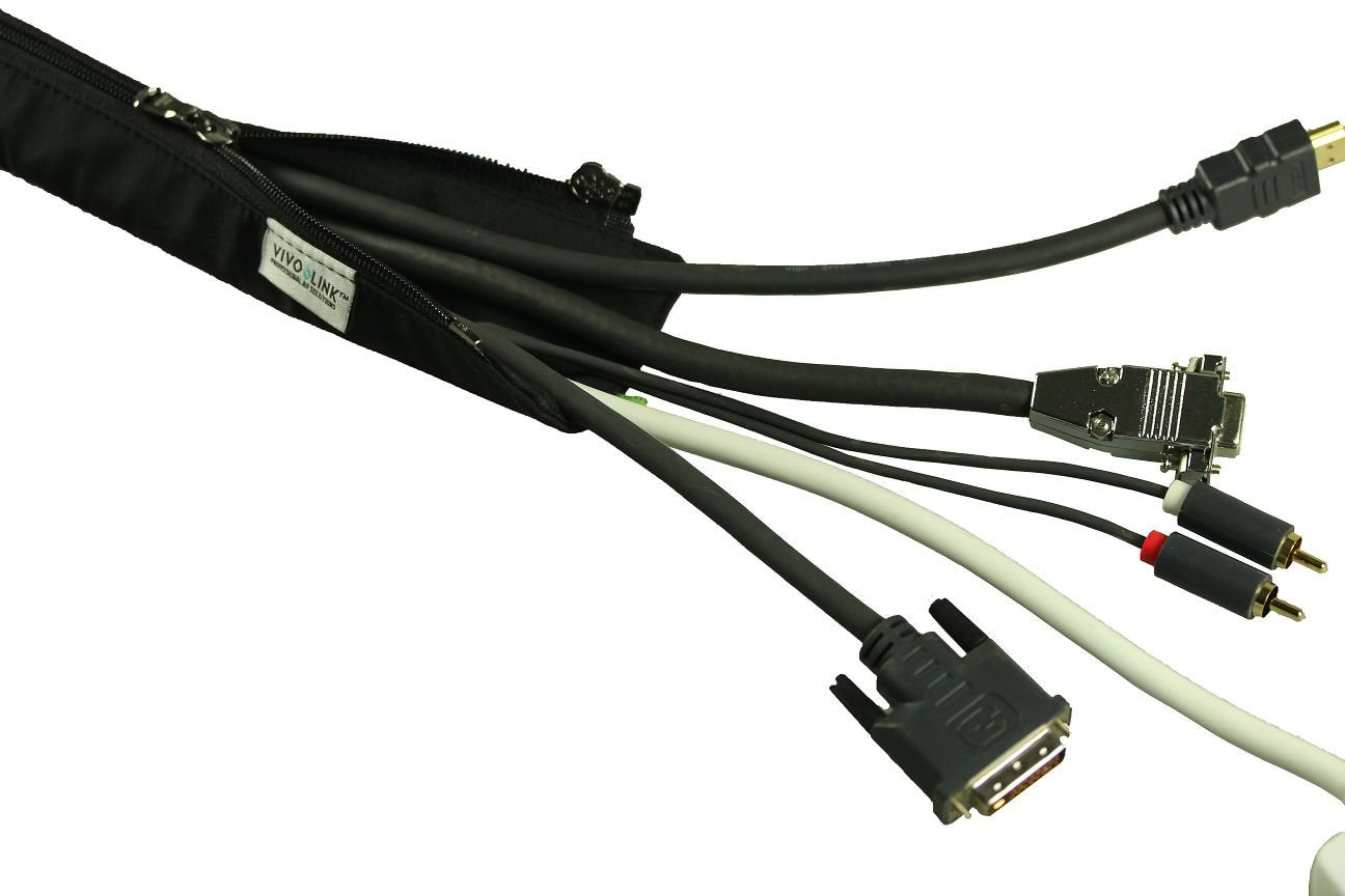 Vivolink Prozipsleeve2.5 Pasacables Negro