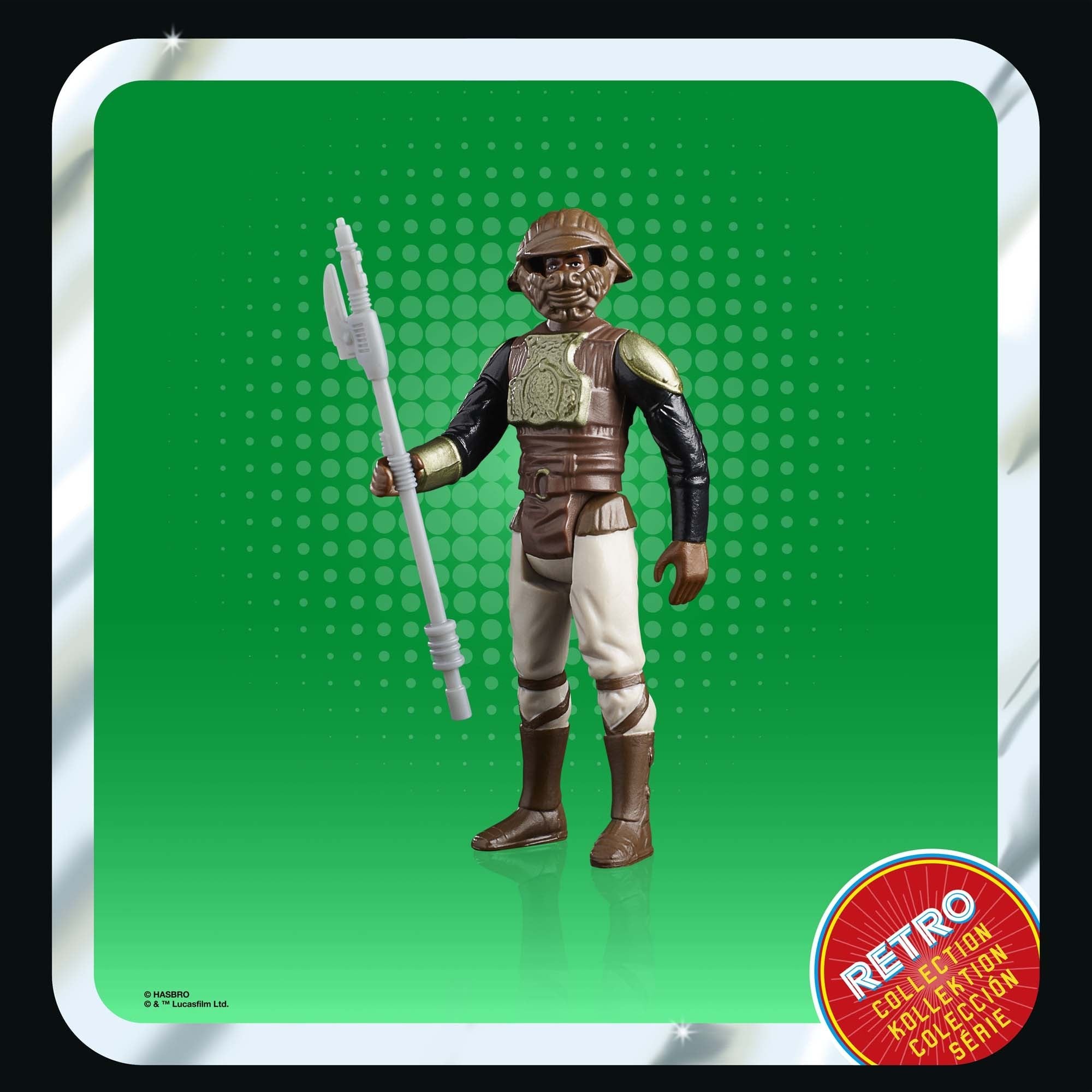 Figura Hasbro Star Wars Retro Collection Lando Caalrissian (Skiff Guard)