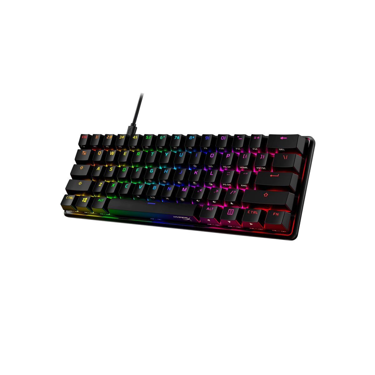 EAN 0196188048948 - HyperX Alloy Origins 60 - Mechanical Gaming Keyboard - HX Red (US Layout) (HKBO1S-RB-US/G) teclado Juego  imagen 14