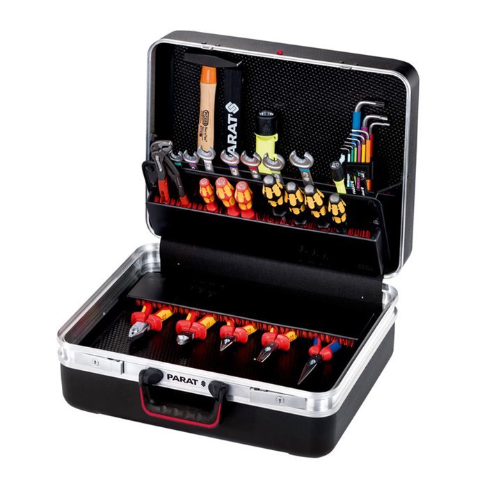 Parat 589100171 Caja De Herramientas Negro Aluminio, Plástico