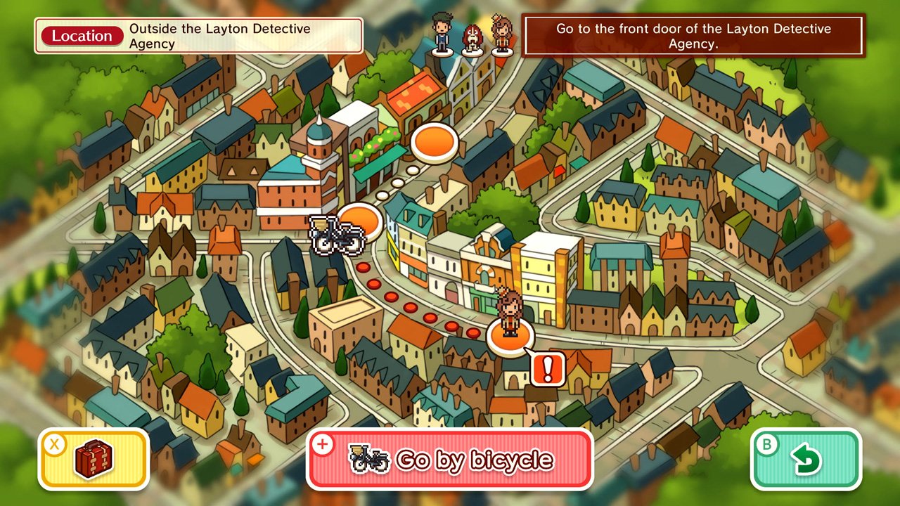 Juego El Misterioso Viaje De Layton - Katrielle Y La Conspiración De Los Millonarios Switch