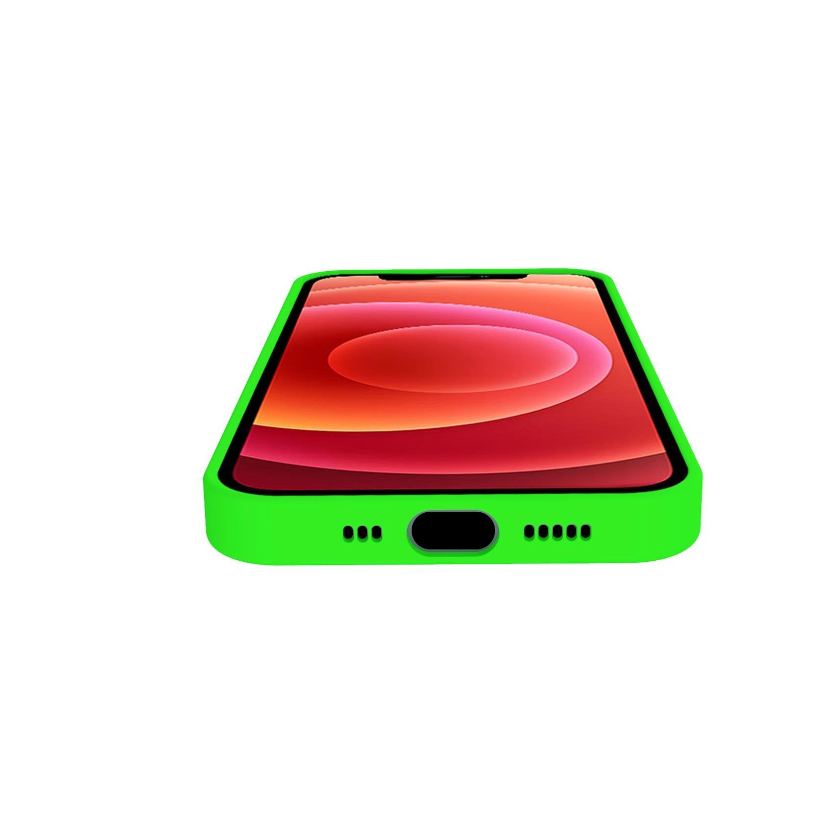 Case Celly Iphone 13 Cover Cromo Green Cromo1007gnf