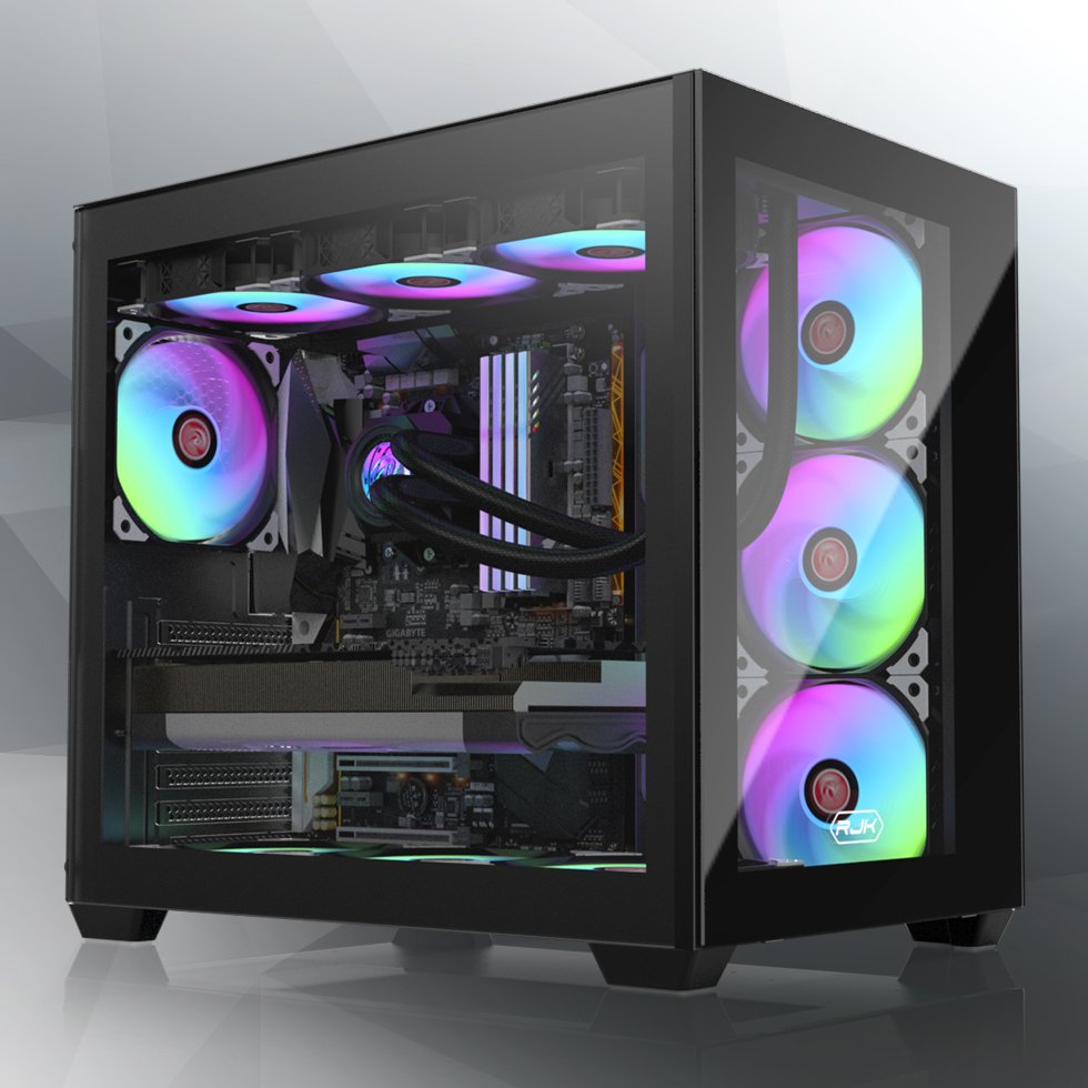 Caja Pc Raijintek Case M.Tower  Paean C7 Black