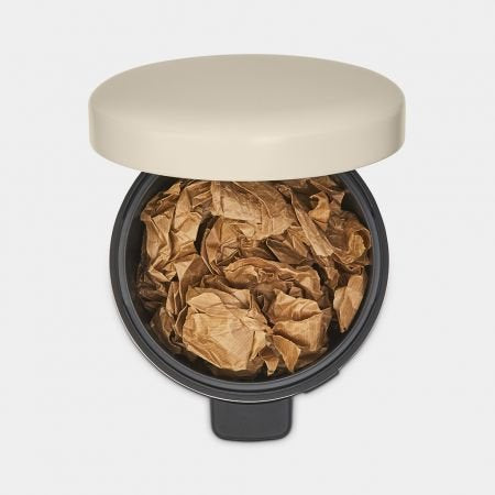Papelera Brabantia Newicon 5 L Alrededor Beige