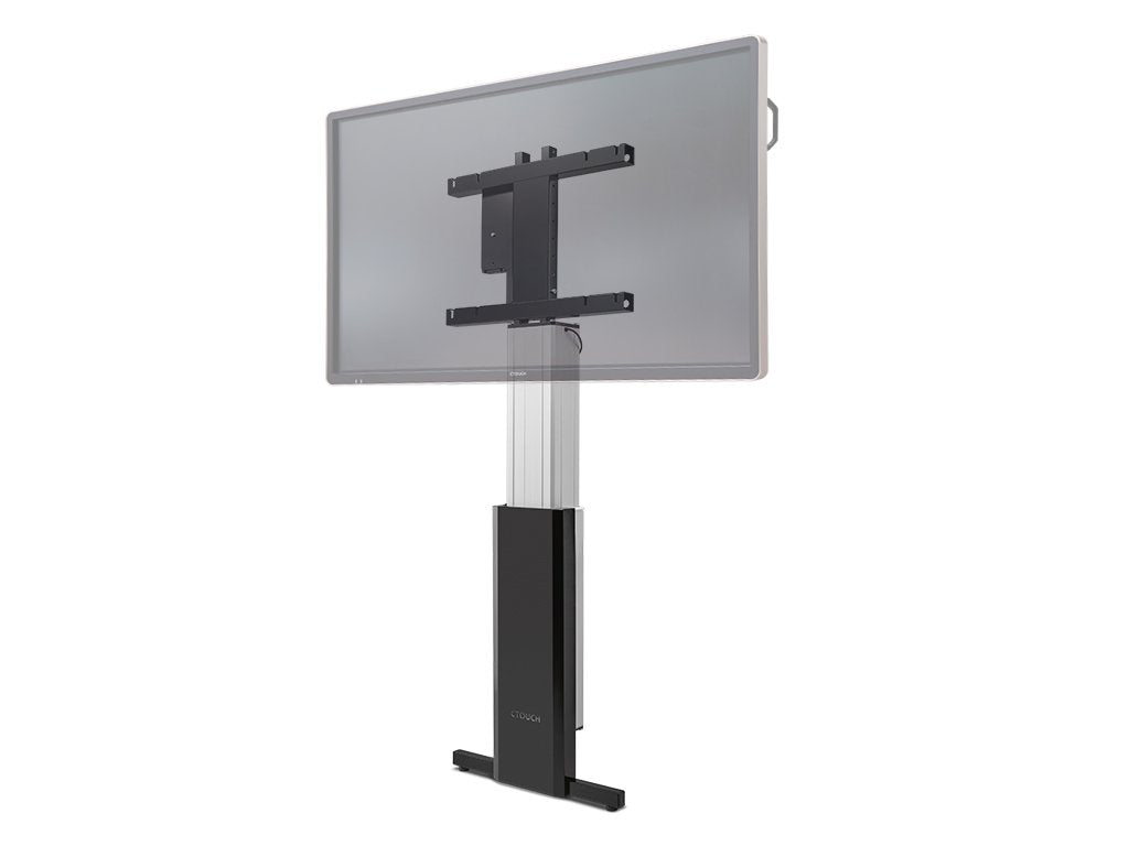 Soporte Ctouch Wallom 2 Elevador Electrico De Pared - Negro (Para Pantallas De 55" Hasta 86") (10080250) Ctouch 10080250, Portable Flat Panel Floor Stand, Aluminio, Negro, 2,18 M (86"), Monitor De Ordenador/Tv, 150 Kg, 139,7 Cm (55")