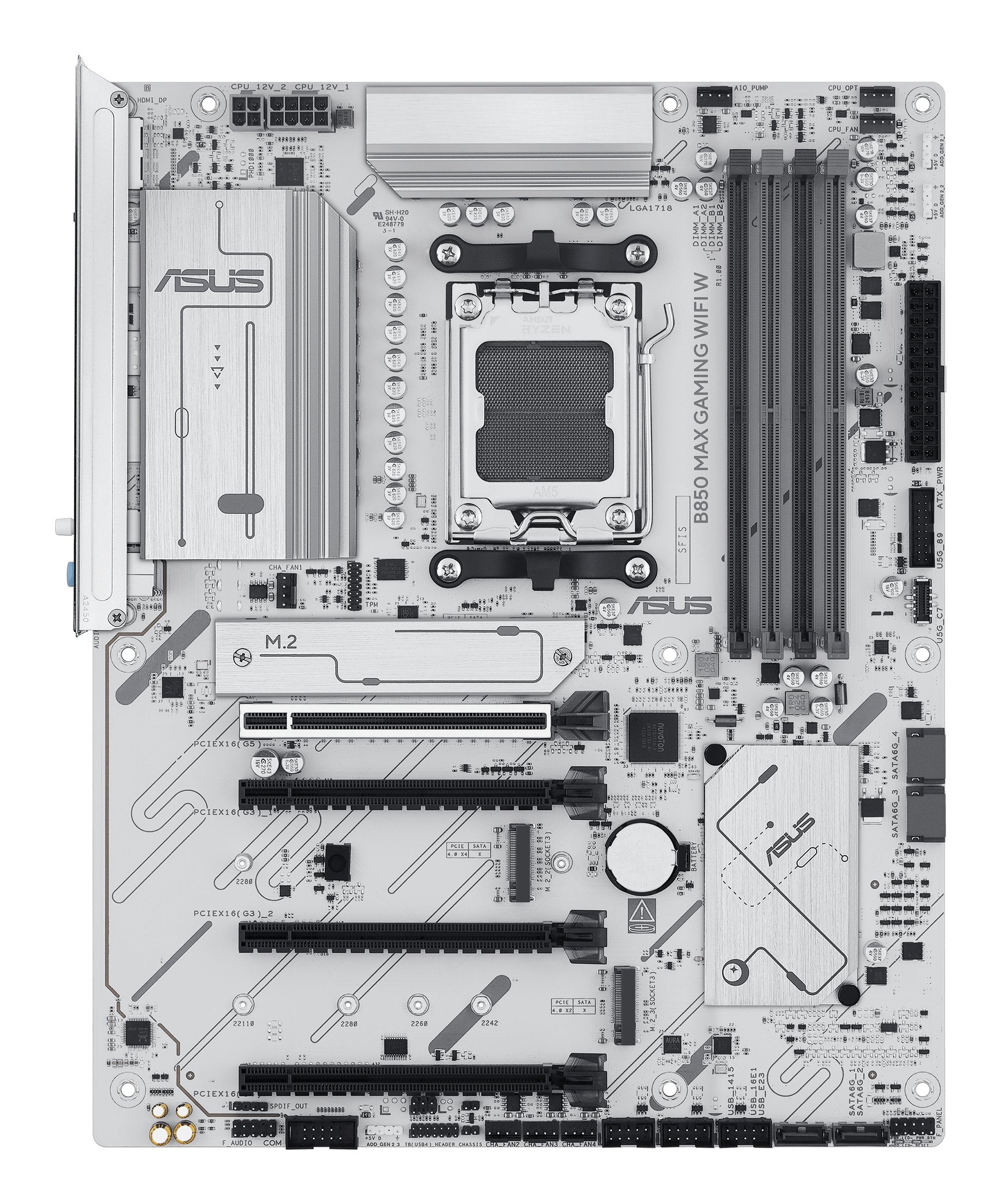 EAN 4711387981016 - ASUS B850 MAX GAMING WIFI W AMD B850 Zócalo AM5 ATX imagen 2