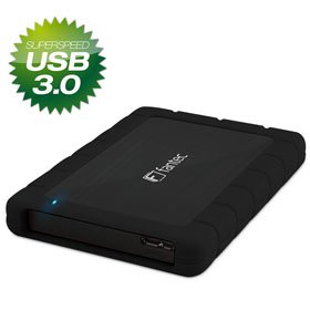 Caja Fantec Alupro U3 (Negra) 2.5", Usb 3.0
