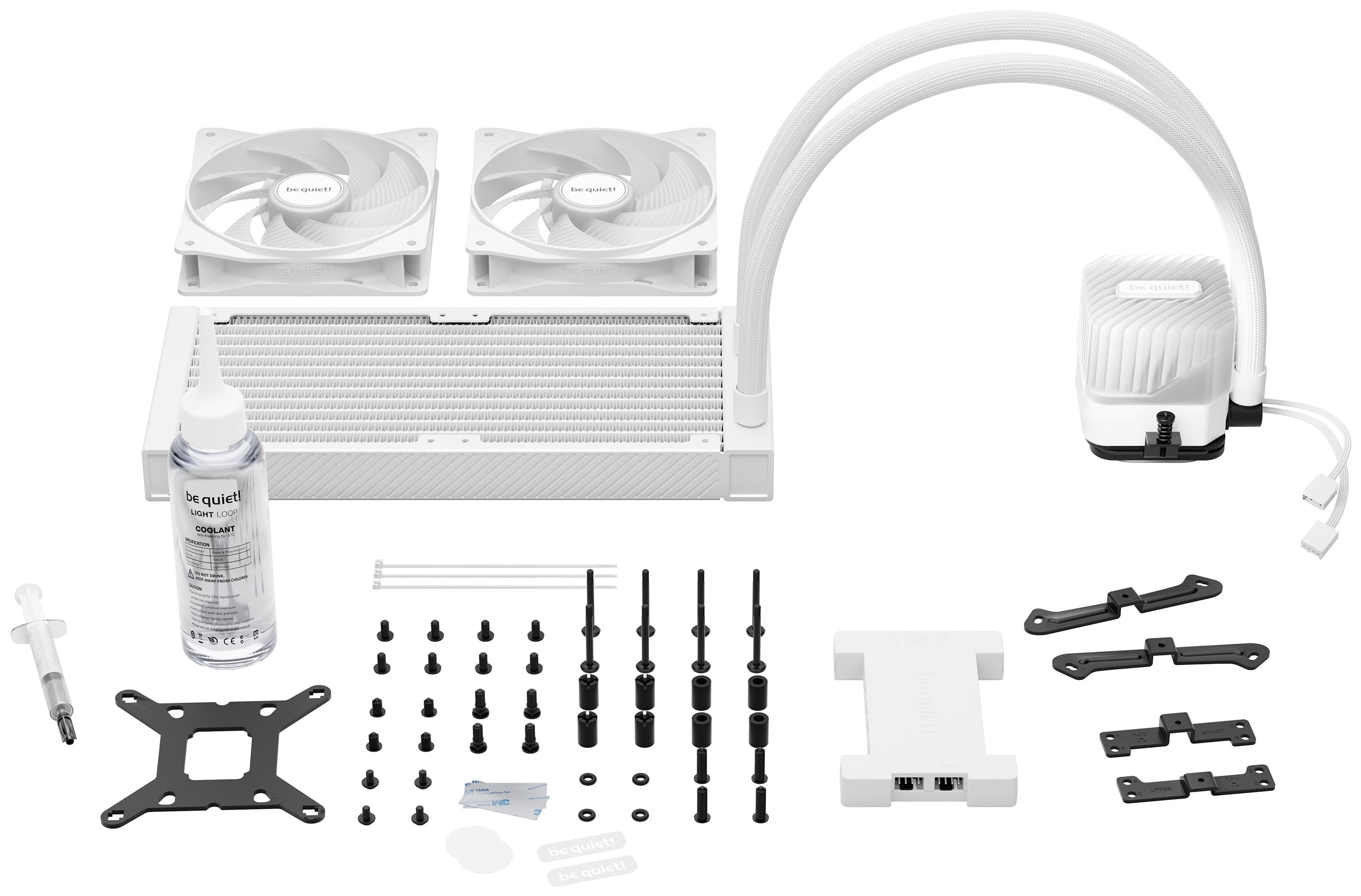 EAN 4260052191149 - be quiet! LIGHT LOOP 240mm White Procesador Sistema de refrigeración líquida todo en uno 12 cm Blanco 1 p imagen 7