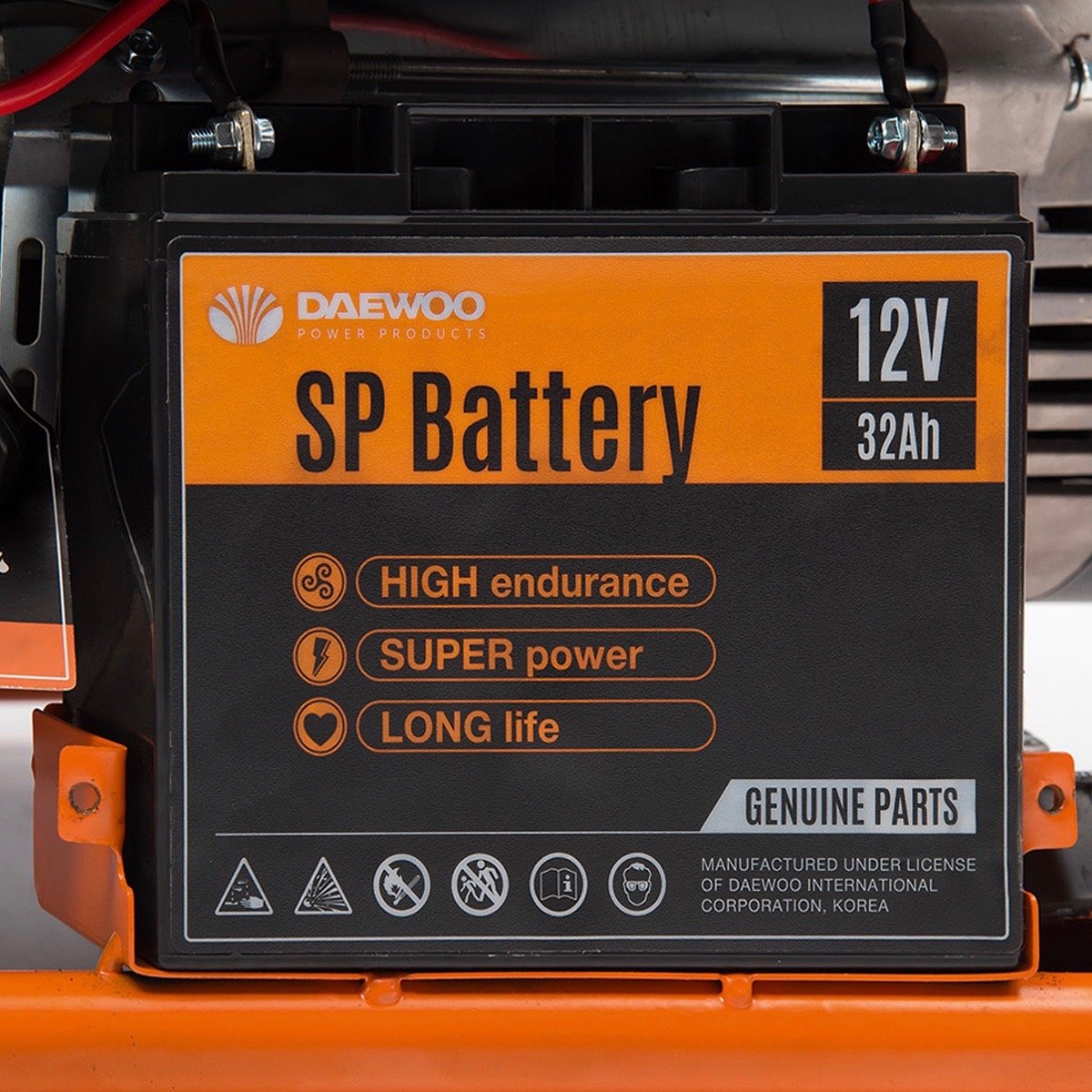 Petrol Generator 6.5kw 230v/Gda 7500e Daewoo