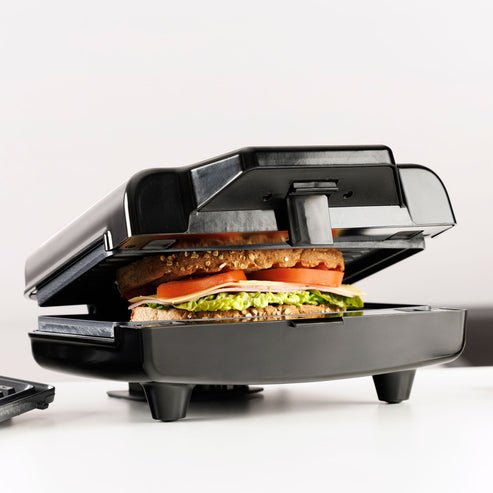 EAN 8414234684318 - Taurus MIAMI LEGEND sandwichera 900 W Negro imagen 6