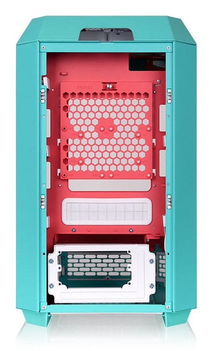Termaltake La Torre 250, Torre De La Torre Menta/Rojo, Vidrio Templado Ca-1z9-00slwn-00