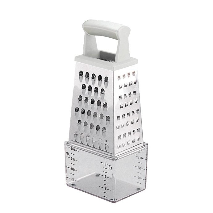 Rallador 4 Caras Con Depósito Medidor Handy
