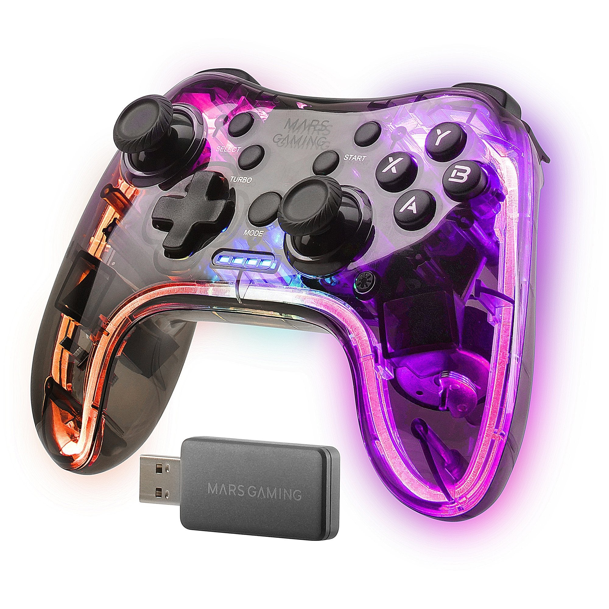 Gamepad Mars Gaming Mgp-24 Inalámbrico