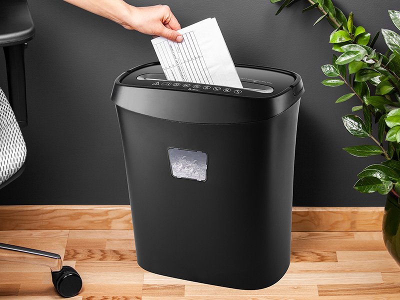 EAN 5907512868782 - Tracer TRX-815L shredder triturador de papel Corte cruzado 72 dB 22 cm Negro imagen 4