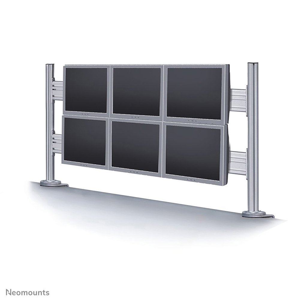 Toolbar Desk Mount 6xscreen10-2desk Black. 70x130cm