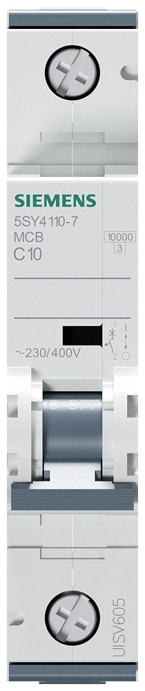 Siemens Automat C 10a 5sy41107 230 400v 10ka 1p