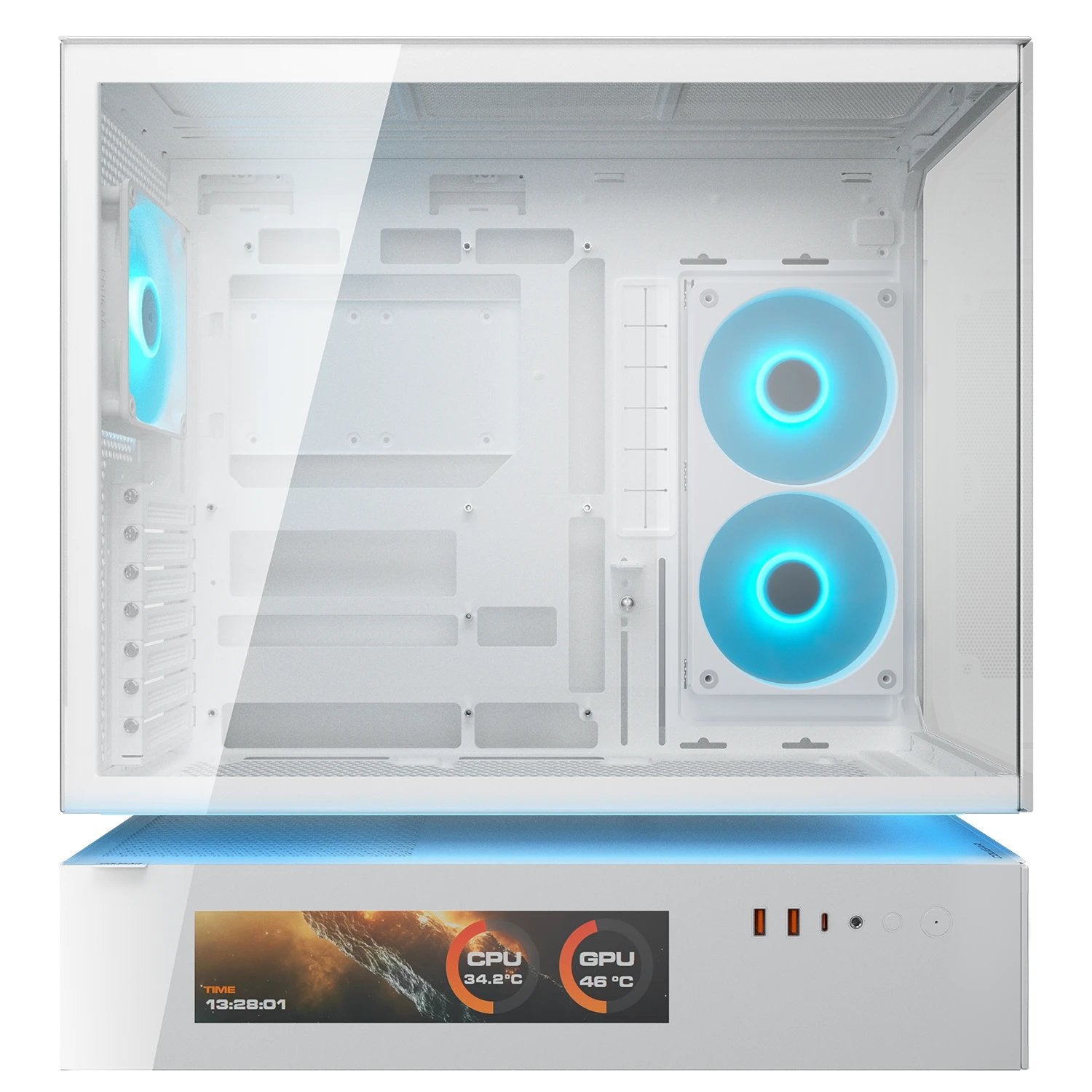 EAN 4711649770112 - COUGAR CGR-2DA4W-V Midi Tower Blanco imagen 3
