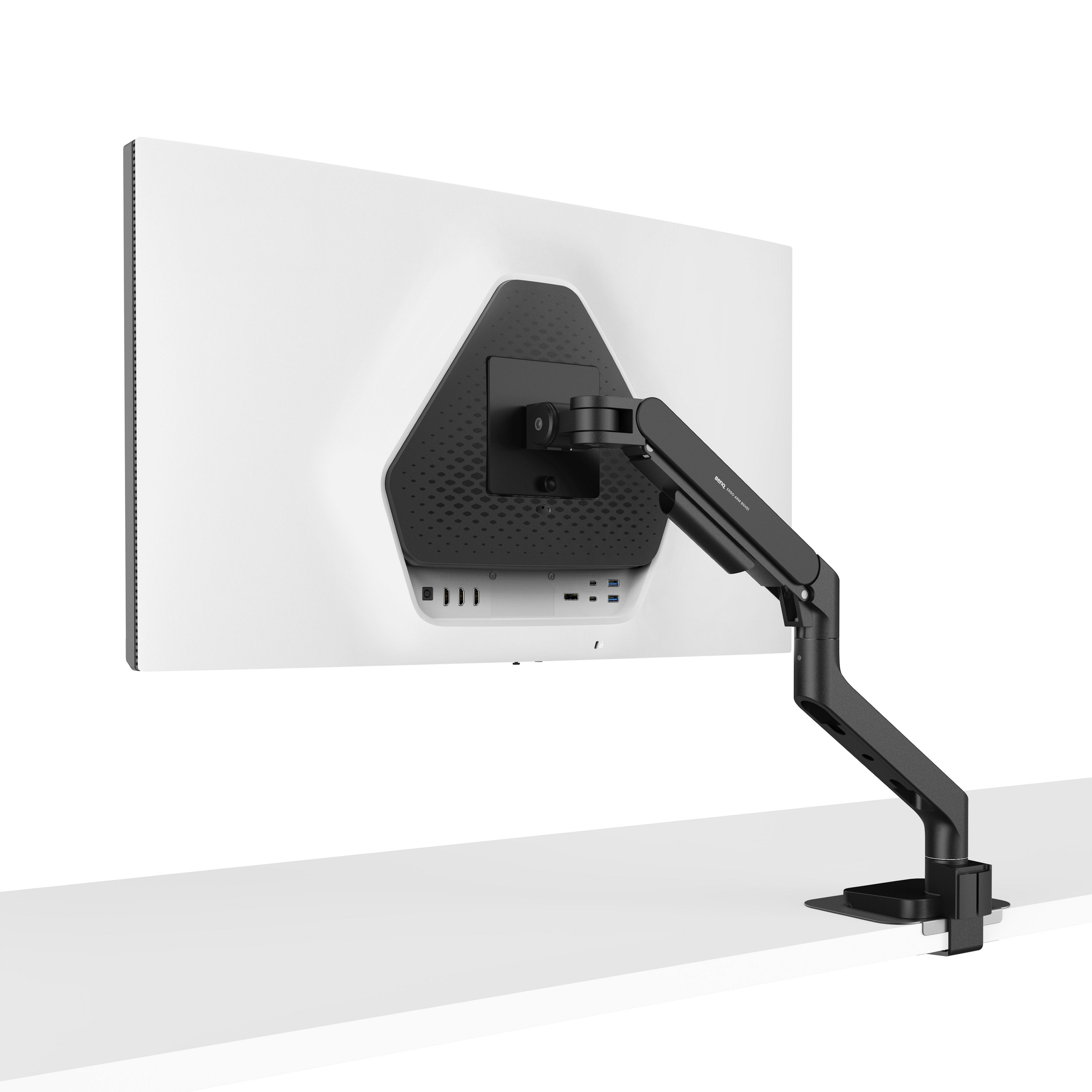 Soporte Benq De Monitor Ergonomico Bsh01 Hasta 45" Hasta 20kg (9h.A39dd.Lbw) Negro