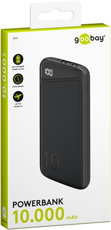 Goobay Banco De Energía Slimline 53935