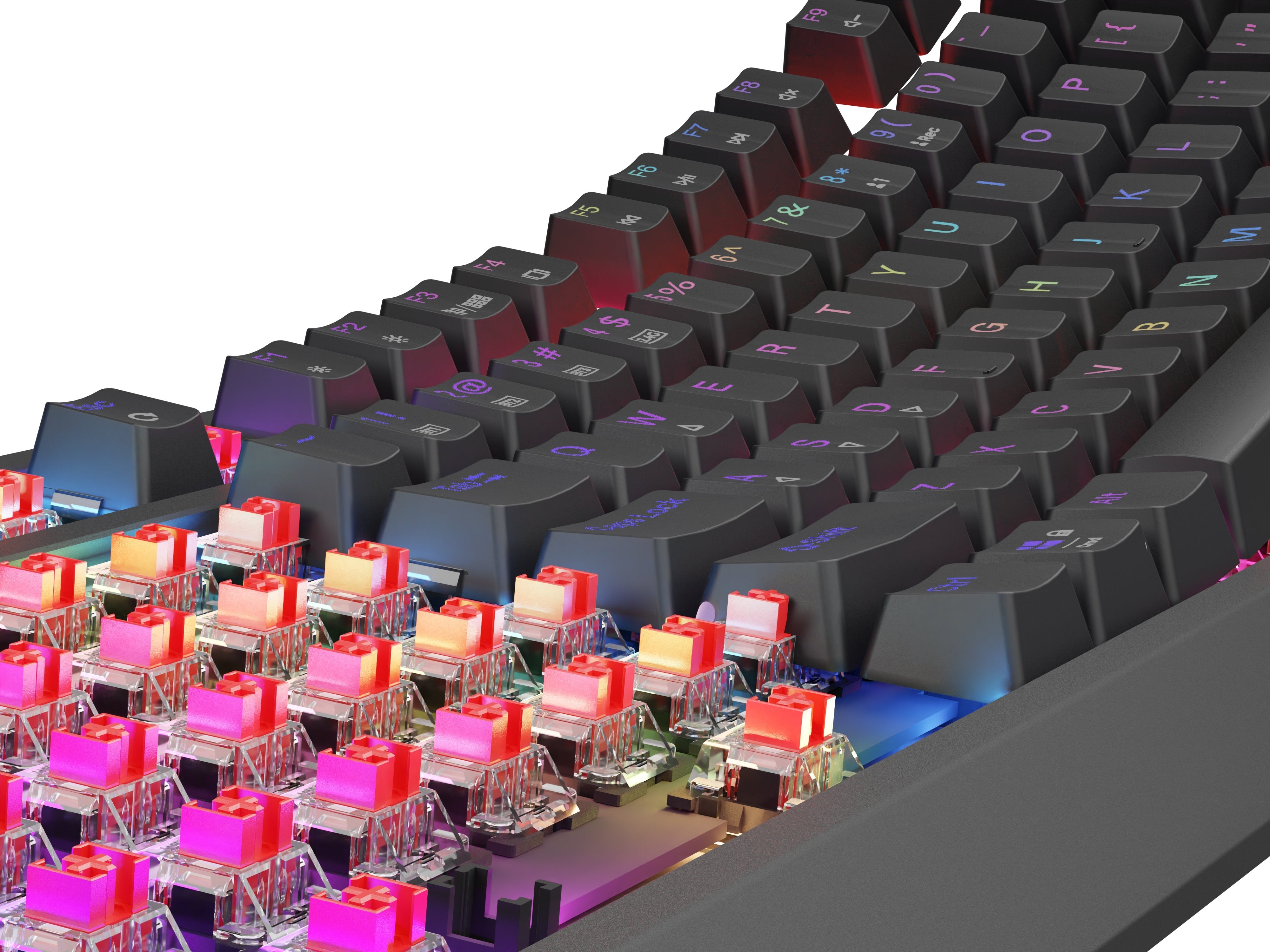 EAN 5901969443790 - GENESIS Thor 230 TKL teclado Juego USB + RF Wireless + Bluetooth QWERTY Gris imagen 13