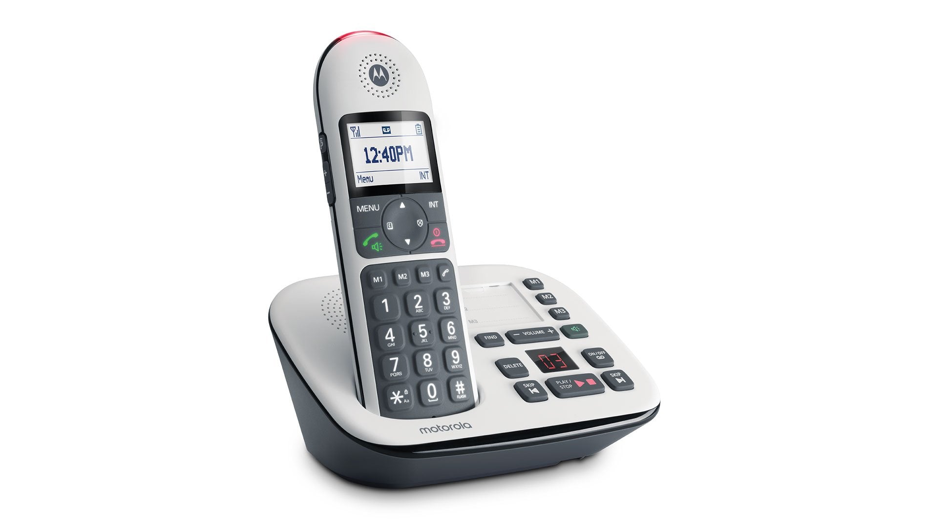 EAN 5055374716885 - Motorola CD5011 Teléfono inteligente Identificador de llamadas Gris, Plata imagen 1