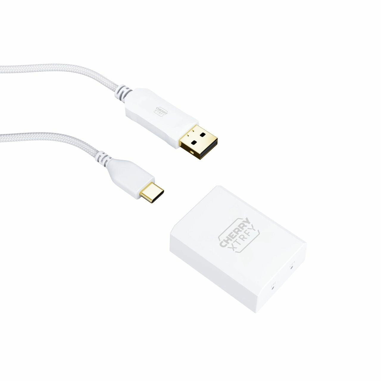 Ratón Cherry M68 Pro Wireless, Gaming Blanco/Negro Cx-M68w-Pro-White