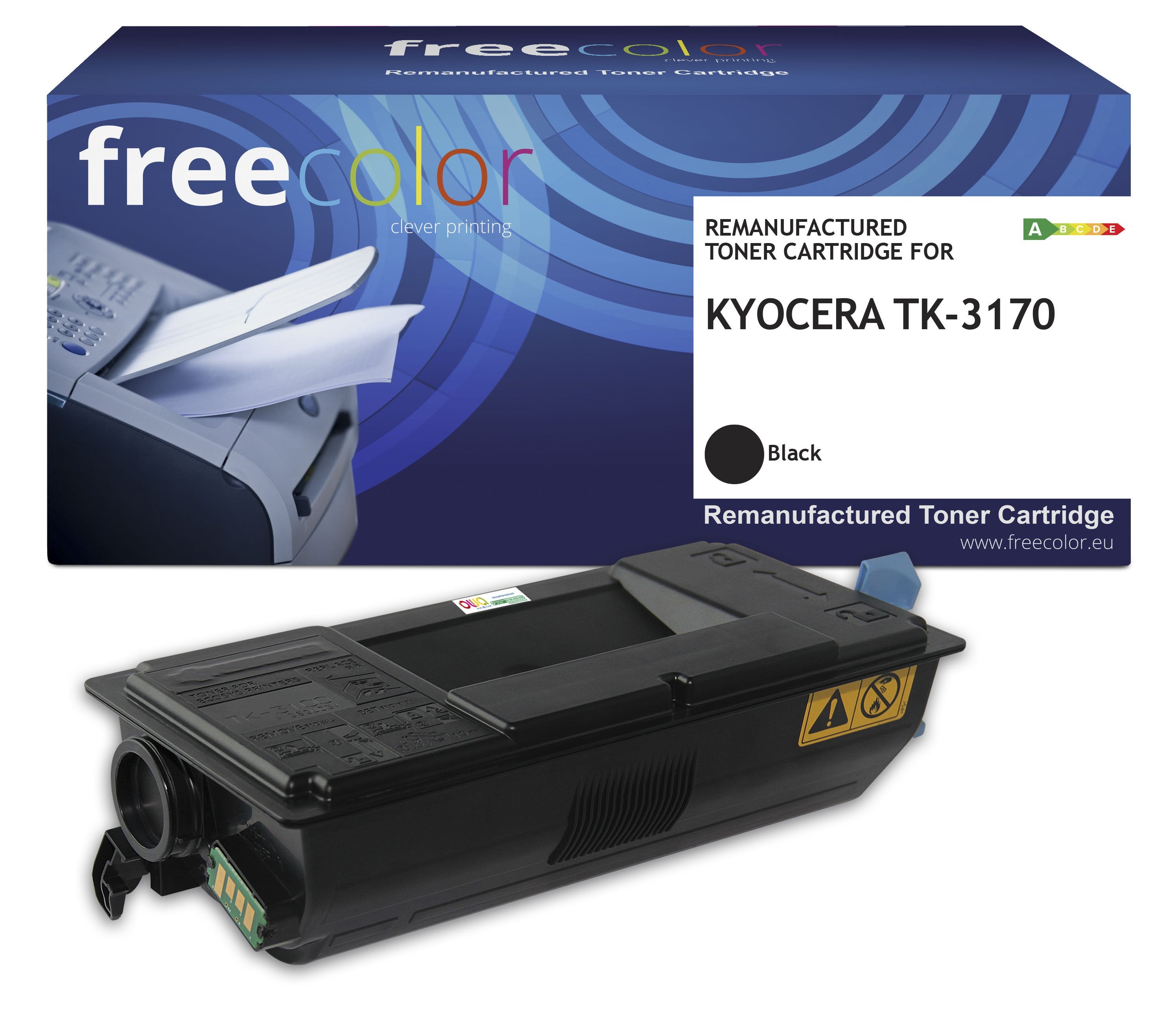 EAN 3112539926281 - Freecolor K18007F7 cartucho de tóner 1 pieza(s) Compatible Negro imagen 1