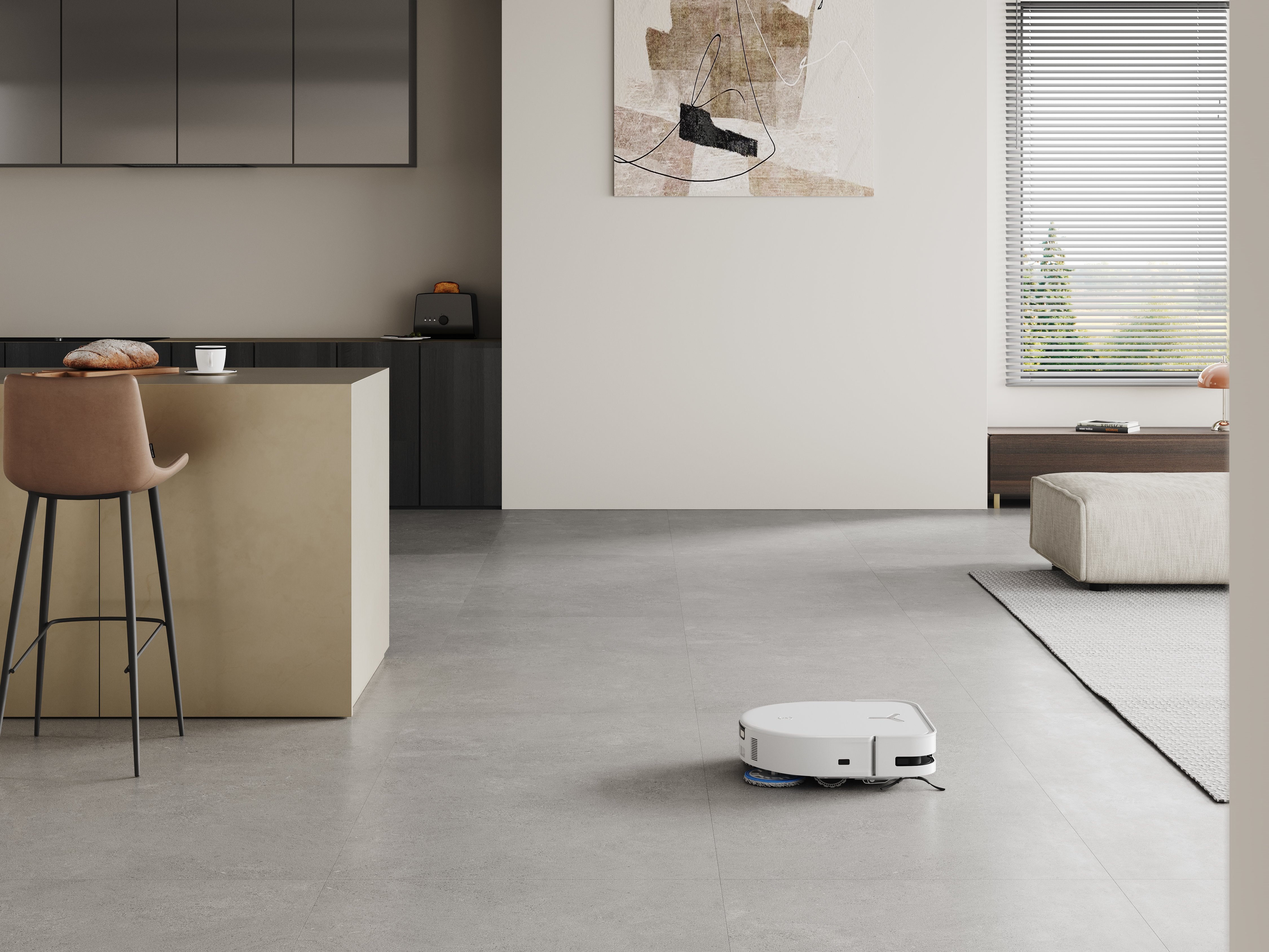 Robot Aspirador Ecovacs Deebot X5 Omni Incluye Estación Omni Todo En Uno 6970135033072 Blanco