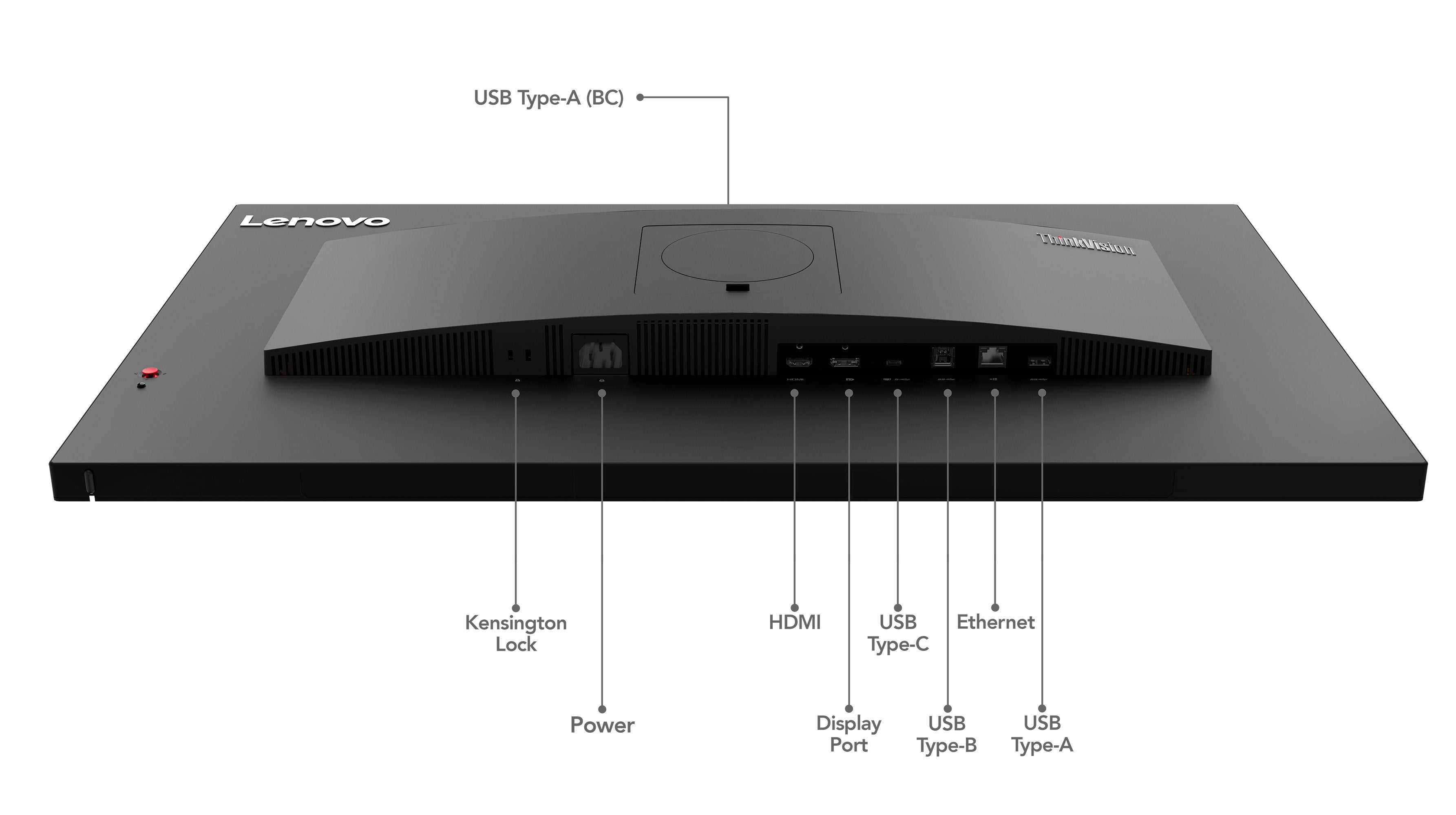 EAN 0196801203211 - Lenovo ThinkVision T32p-30 LED display 80 cm (31.5") 3840 x 2160 Pixeles 4K Ultra HD Negro imagen 11