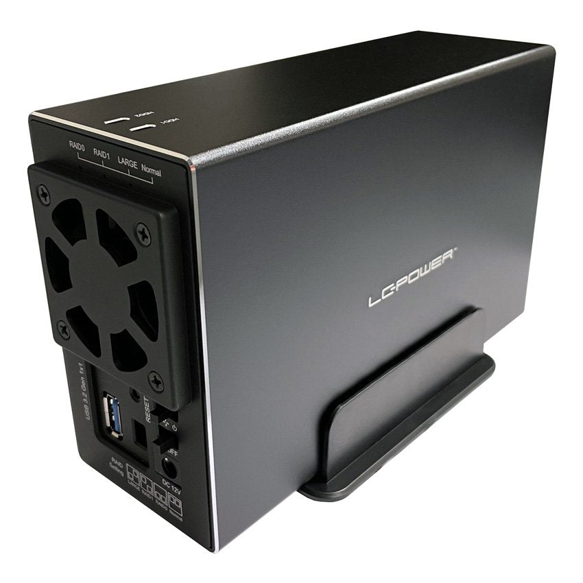 EAN 4260070129759 - LC-Power LC-35U3-RAID-2 caja para disco duro externo Caja de disco duro (HDD) Negro 3.5" imagen 3