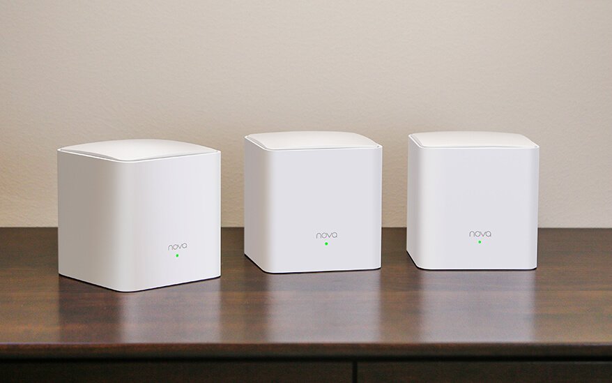 Tenda Nova Mw5 Ac1200 Mesh Router 3-Pack (Mesh5 & 2 X Mesh3f)