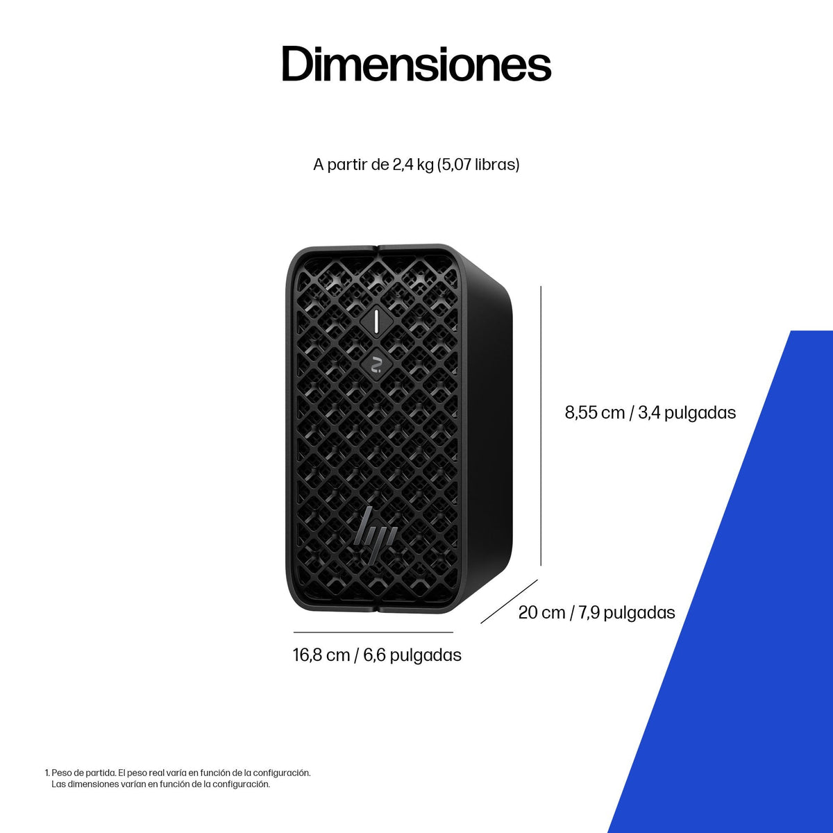 Hp Z2 G1a Copilot+ Pc Ai Pc Ai Workstation Mini 4u 1 X Ryzen Ai Max Pro 390 / Hasta 5 Ghz Ram 32 Gb Ssd 1 Tb Nvme Radeon 8050s Gigabit Ethernet 2.5 Gigabit Ethernet Ieee 802.11ax (Wi-Fi 6) Bluetooth 5.4 Ieee 802.11be (Wi-Fi 7) Win