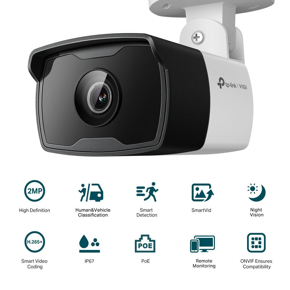 Camara Vigi Tp-Link Bullet Vigi C320i 2.8mm 2mp Ir 30m